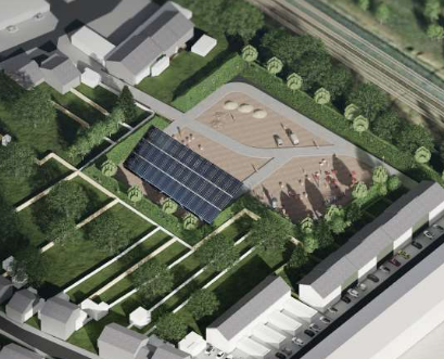 Projet de parc photovoltaique à Yutz